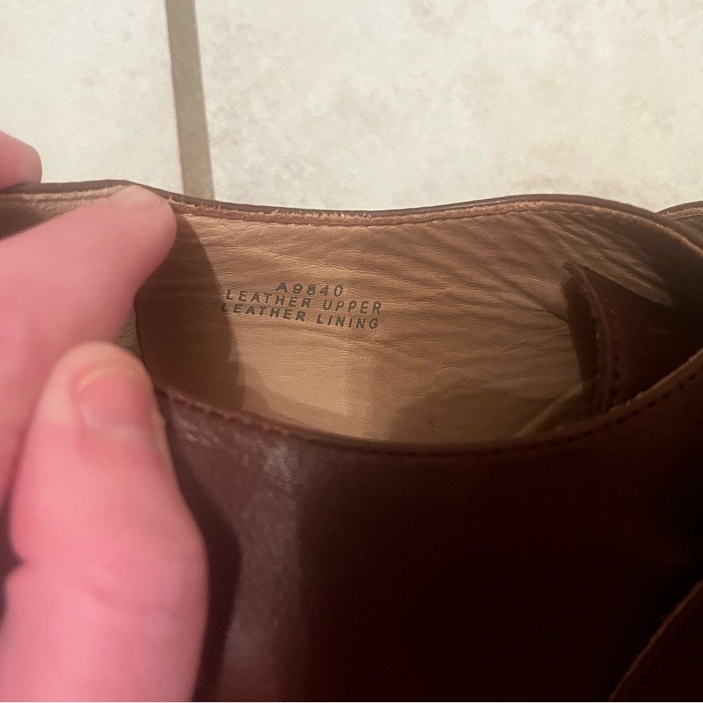 J.Crew Kiltie Monk Strap Loafer – Rustic Brown Leather, Made in Italy, US 7.5 - Picture 6 of 11